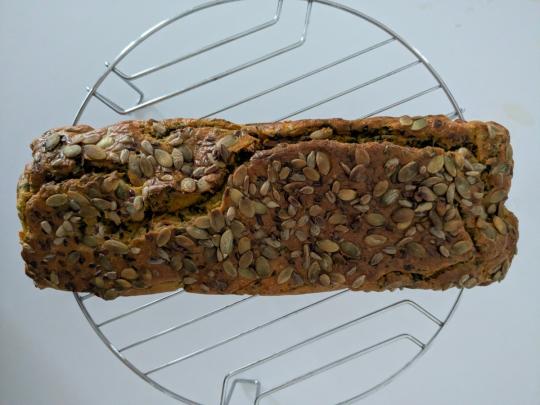 plumcake salato ai semi