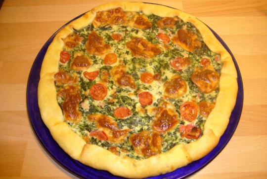 pizza rustica spinaci
