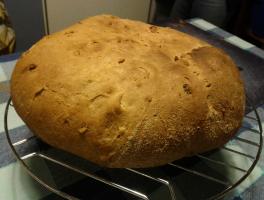 pane ai cereali cotto in forno